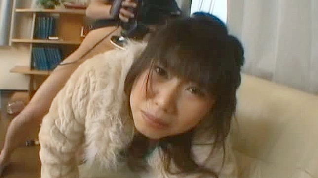 Man Teases Yasuyo’s Mature Pussy Before Slamming Her Hard