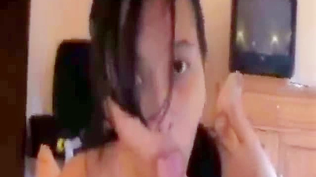 Sultry Dark-hair Beauty Rides White Tool in Steamy Action Scene