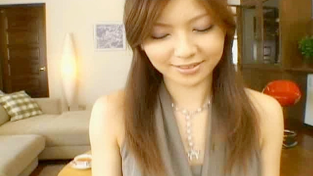 Asian Bombshell Chika Gets Facial After Sultry Blowjob