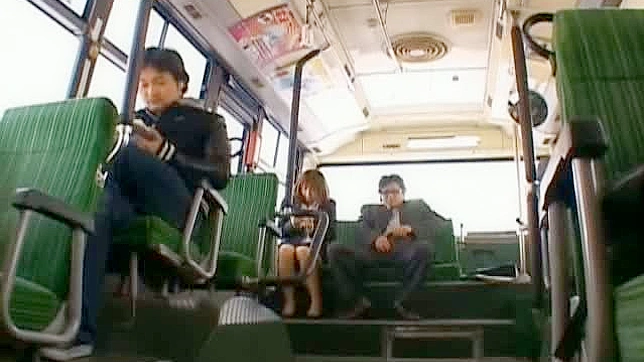 Naughty Asian Amateur Gives Blowjob On The Bus Ride