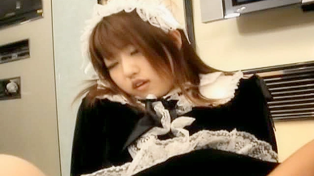 Asian Maid Uniform Tempts Cock Inside Her Depths