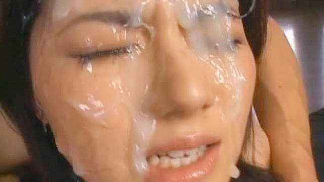 Mihiro Japanese Doll Gets Soaked in Semen for Pleasure