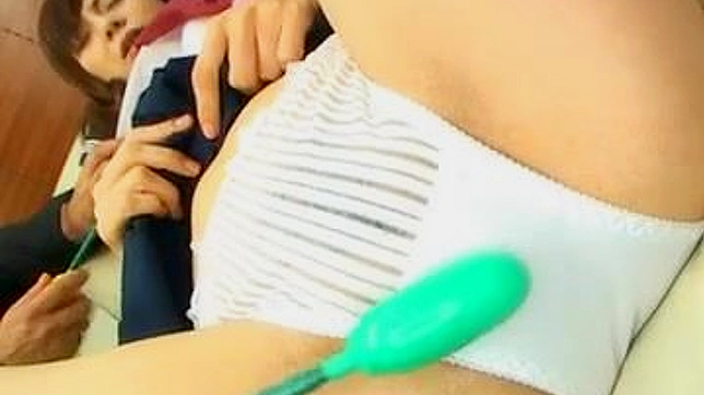 Adorable Asian Cutie Gets Toyed Until She Squirts Hard