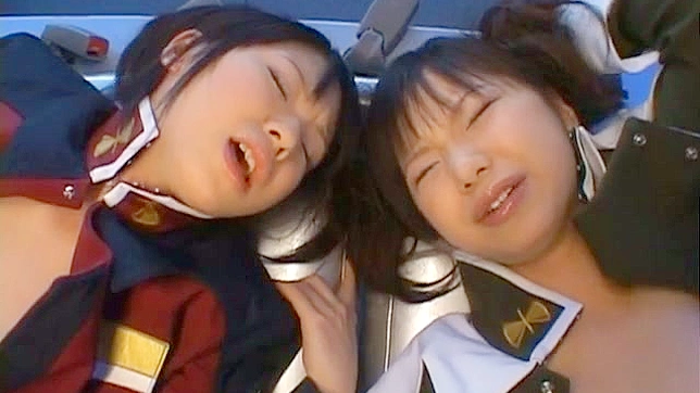 Hot Asian Ladies Airi & Meiri Spice Up Cosplay Fuckfest