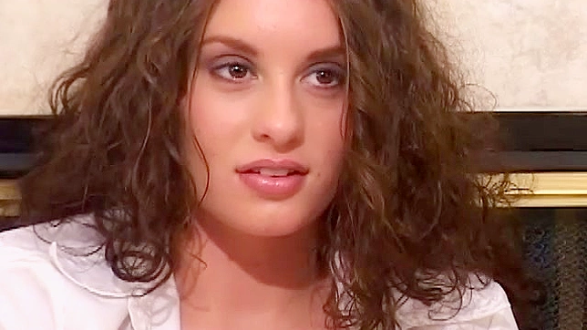 Passionate Dark Haired Solo Girl 18+ Drills Cunt with Vibrating Toy