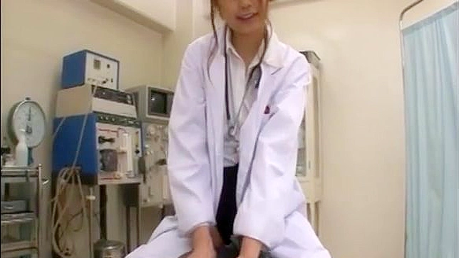 Sexy Nurse Ebihara Arisa Fucks Patient Hard During Naughty Checkup