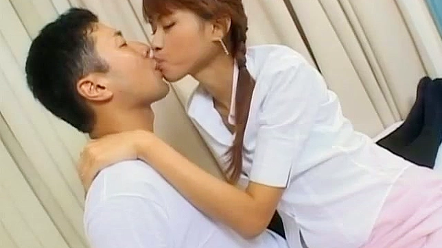 Japanese Angel's Vibrator Massage Before Hot Anal Sex
