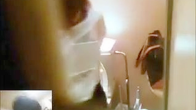 Hot Japanese Chick Seduces Him in Toilet Stall for Steamy Sex