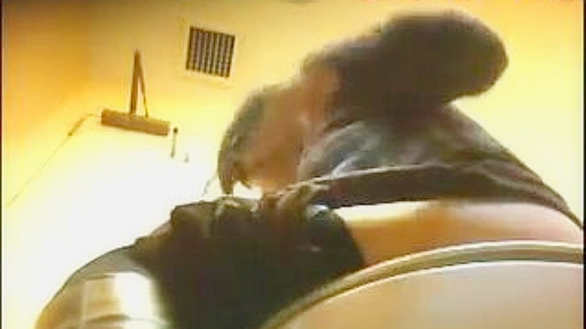 Sexy Japanese Babe Gets Fucked Hard in the Toilet Stall