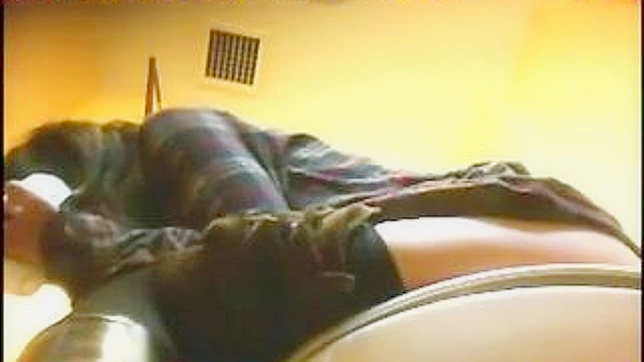 Sexy Japanese Babe Gets Fucked Hard in the Toilet Stall