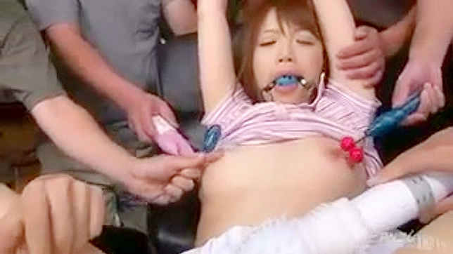 Seductive Doll Enjoys Cock Blowjobs & Tit Stroking Fantasies