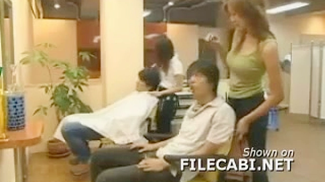 Hot Asian Cuties Massage Dicks in Sexy Bikinis Show