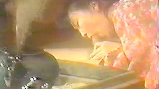 Asian in Kimono Gives Blowjob Before Hot Sex Act