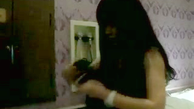 Sensual Japanese Goddess Strips Her Black Dress for You Tonight