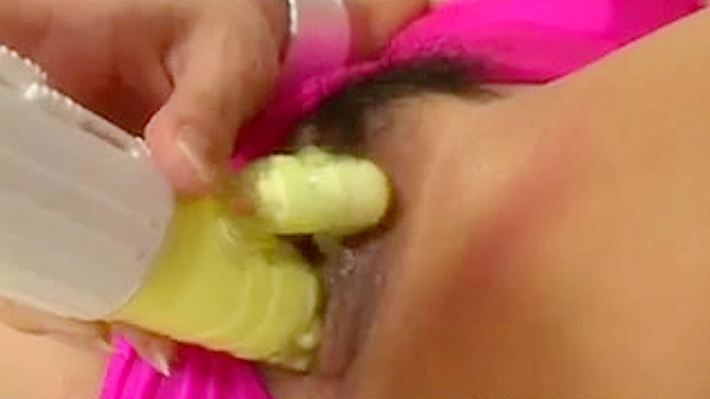 Tiny 18+ Japanese Doll Drills Her Cunt with Sex Toy Expertly