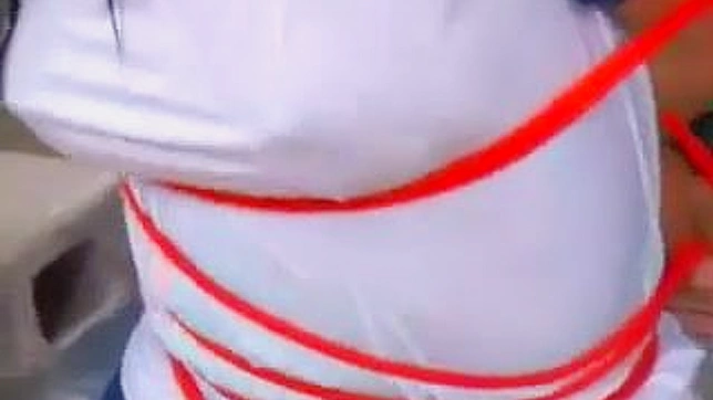 Sultry Japanese Goddess in Bondage Pleasure Indoors