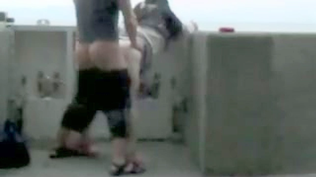 Outdoor Japanese Babe Screams Loudly While Getting Nailed Hard