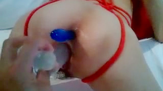 Hot Japanese Girl 18+ Enjoys Anal Play in Bed