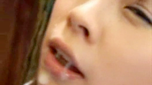 Perky-Tit Japanese Lady Gives Insane Blowjob Thrill