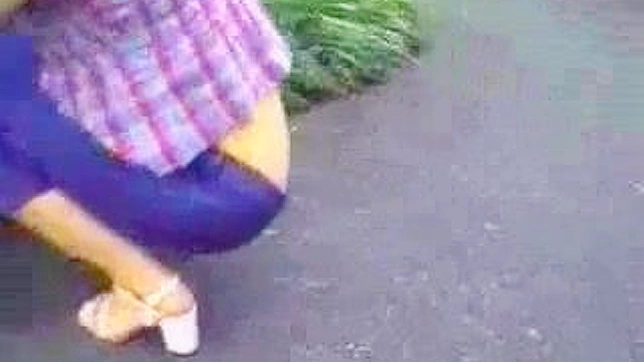 Sexual Japanese Temptress Dares Public Outdoor Pleasure Fest