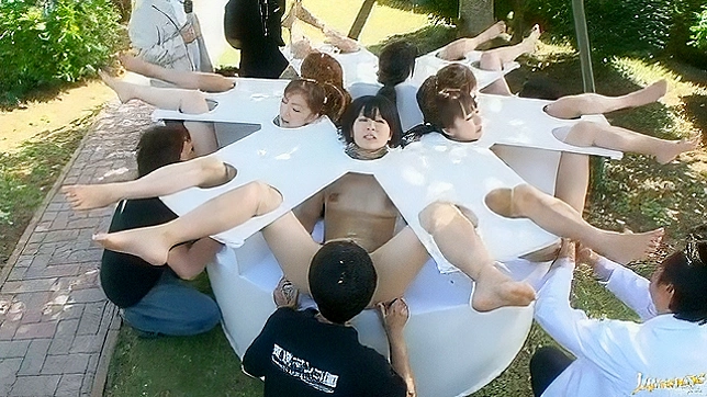 Outdoor JAV Orgy - Hardcore Uncensored Japanese Group Sex