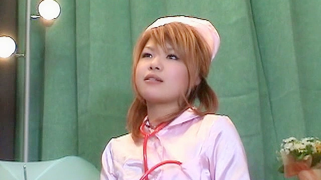 Cute Nurse Reveals Her Sexy White Pantiesingly