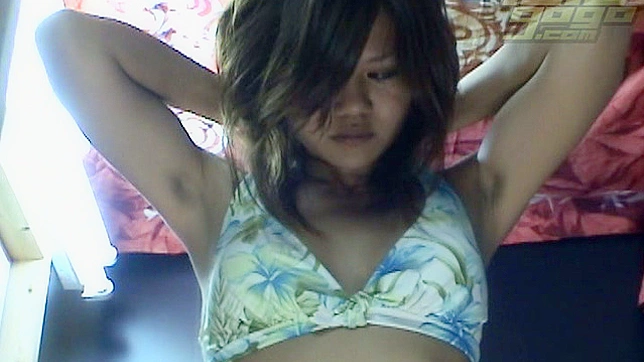 Hairy Vagina Adorable Woman Shows Tits & Spreading Pussy