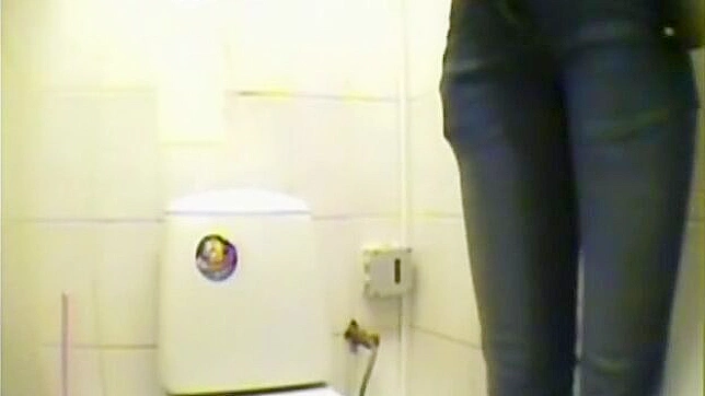 Sizzling Nasty Babe Enjoys Steamy Toilet Sex Action