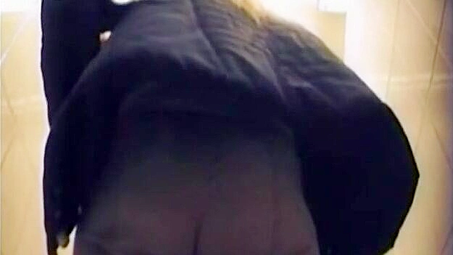 Sizzling Nasty Babe Enjoys Steamy Toilet Sex Action