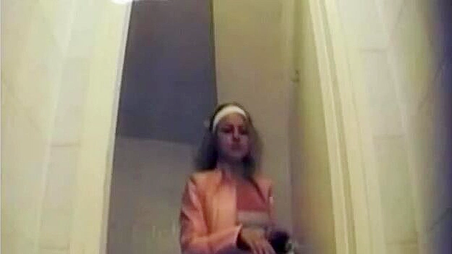 Cute Diva Gets Fucked Hard While In The Toilet Stall