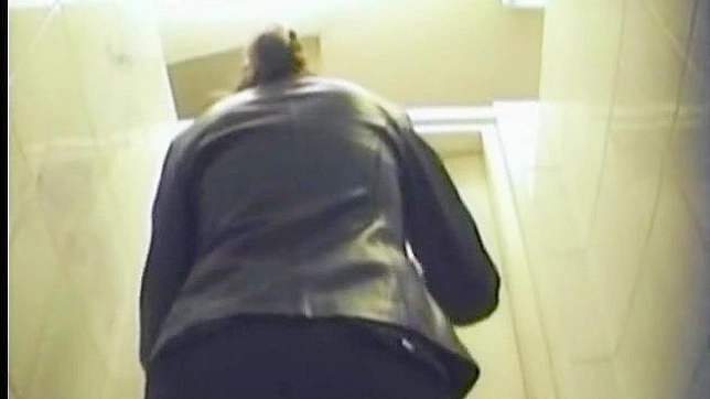 Shy Good-Looking Doll Gets Fucked Hard After Work in Toilet