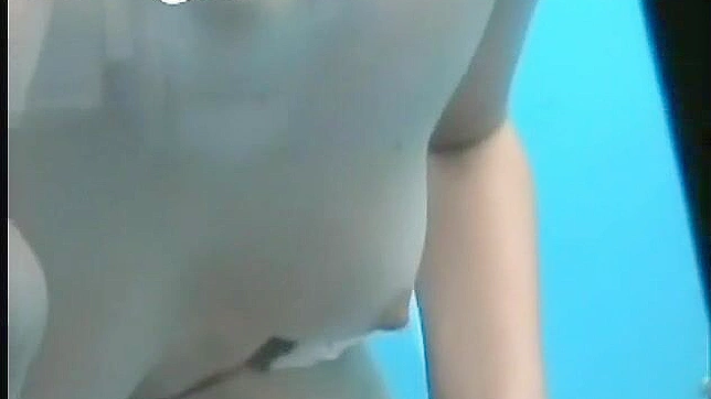 Adorable Teen 18+'s Long Legs Dazzle During Toilet Playtime Fun