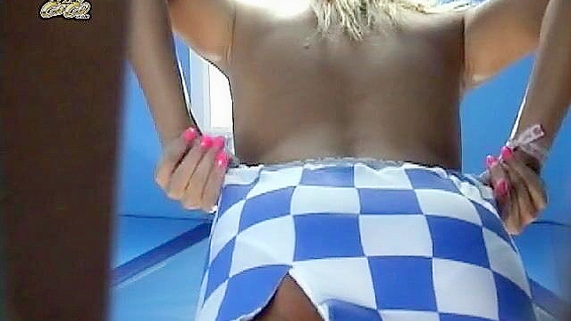Hot Sultry Asian Angel Shows Her Sexy Ass Indoors Seductively