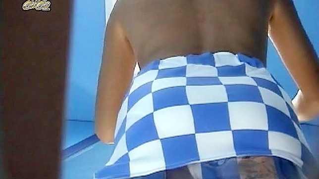 Hot Sultry Asian Angel Shows Her Sexy Ass Indoors Seductively