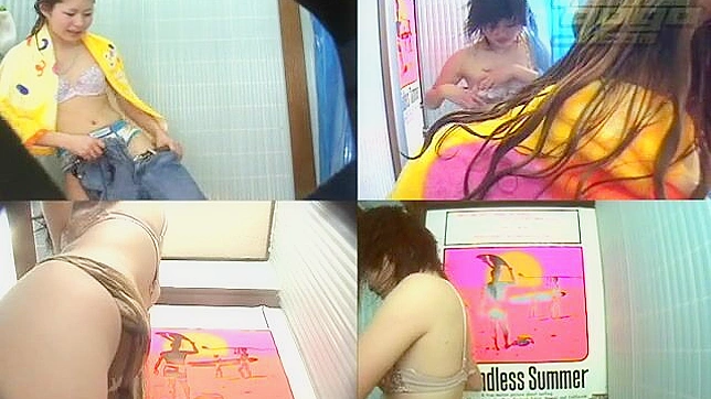 Horny Japanese Lady Shows Off Her Natural Hairy Pussy Delightfully