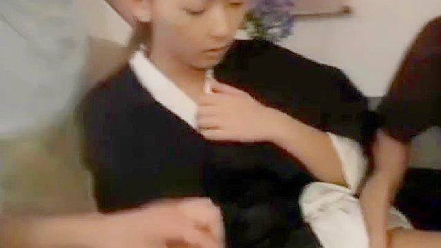 Geisha Teased by Group Then Gets Pussy Spread Open