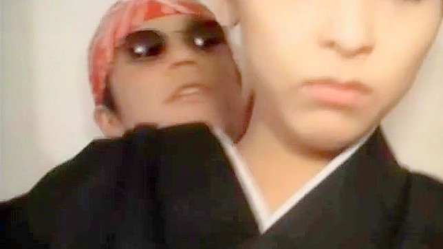 Geisha Teased by Group Then Gets Pussy Spread Open