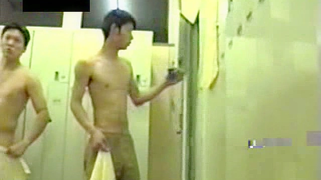 Lovely Japanese Hunks Shower Together in Steamy Scene