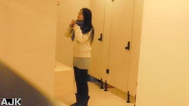 Cute Japanese Doll Gets Fucked Hard In The Restroom