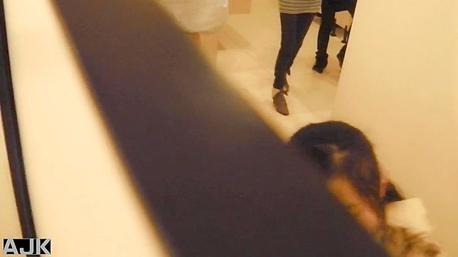 Cute Japanese Doll Gets Fucked Hard In The Restroom