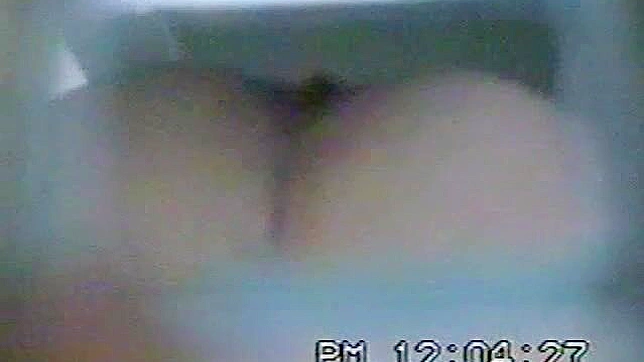 Naughty Curious Teen 18+ Seduces Stud Behind Closed Toilet Door