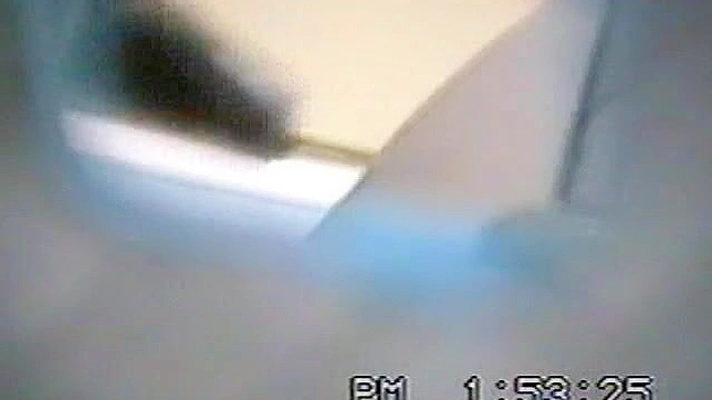 Cute Japanese Lady Gets Fucked Hard In Restroom Stall