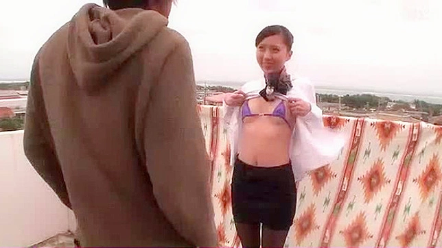 Elegant Nasty Asian Teen 18+ Enjoys Outdoor SexThrills