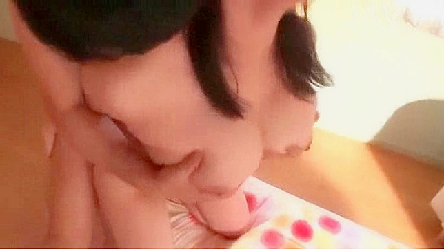 Haruka Sasaki Expertly Sucks Two Dicks Simultaneously