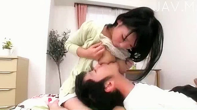 Big-Breasted Japanese Beauty Gets Drilled Hard Doggystyle