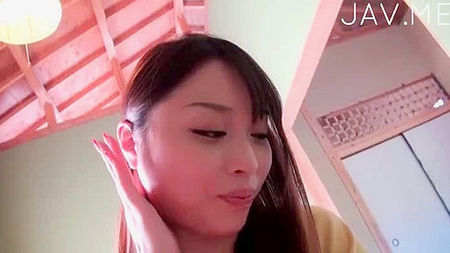 Sexy Japanese Doll Reveals White Panties & Tempts You