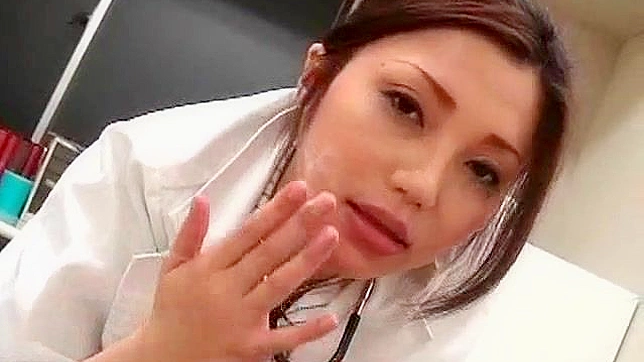 Japanese Nurse Swallows Huge Schlong, Craves More Cock Deeply
