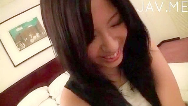 Petite Japanese Lady Kisses Dude's Dick, Craving More Passion