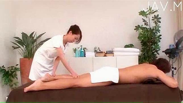 Seductive Japanese Sweetheart Gets Facial Indoors Hotly