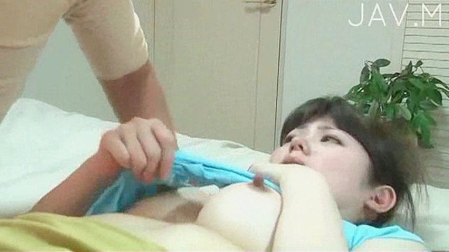 Straight Japanese Beauty Bounces Lingerie Clad On Cock